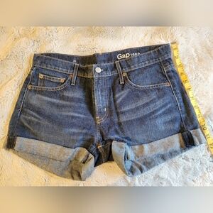 GAP Women's Blue Denim Shorts